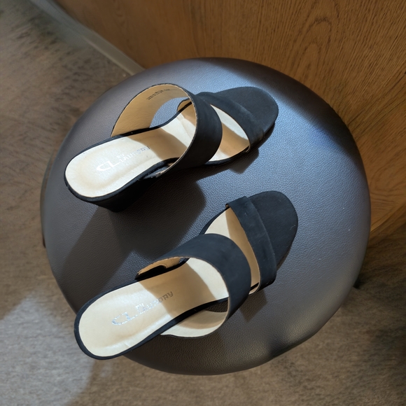 CL by Laundry Shoes - Elegant Black Women's Sandals